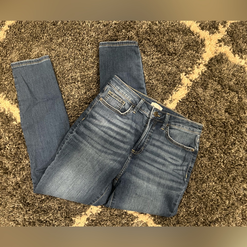 LC Lauren Conradโ high rise skinny jeans size 10 NWOT